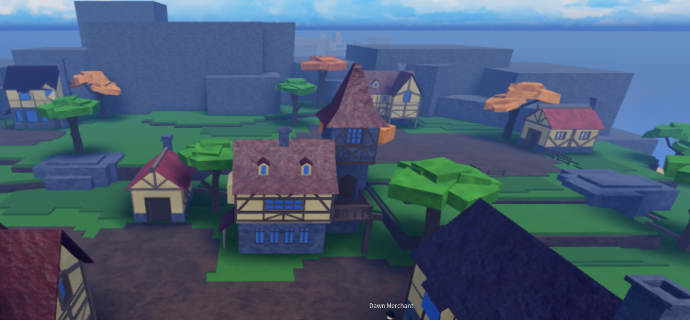Dawn Island map for Anime Limitless